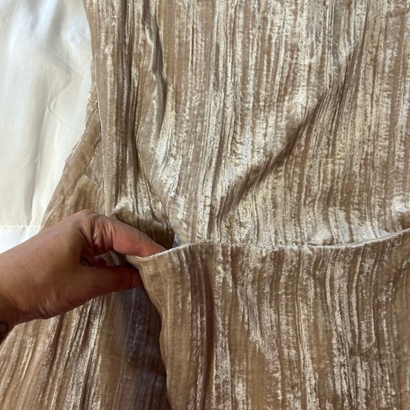 Anthropologie floreat crushed velvet shift dress - Picture 7 of 11